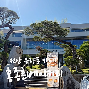 천안 유량동 카페 '홍종흔베이커리 천안점' 내돈내산 후기 - 천안 대형카페, 천안 카페 가볼....