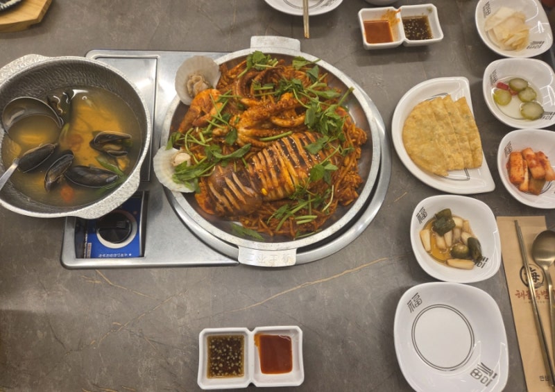 해물찜이 땡기는 인천 청라 맛집 해물찜: 해물특별시 청라직영점