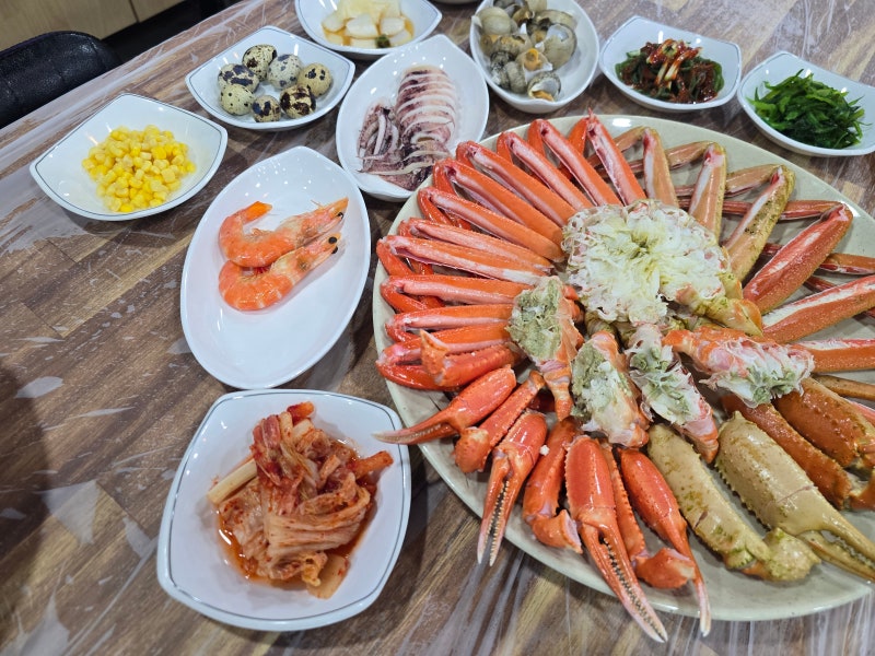 영덕대게맛집 다이버대게수산, 1인 5만원대 대게 홍게 같이 먹는 영덕맛집