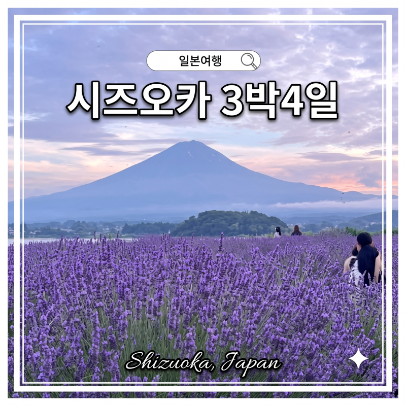 [일본 시즈오카 3박4일 렌트카 여행] 7월 시즈오카 자유여행 1일차