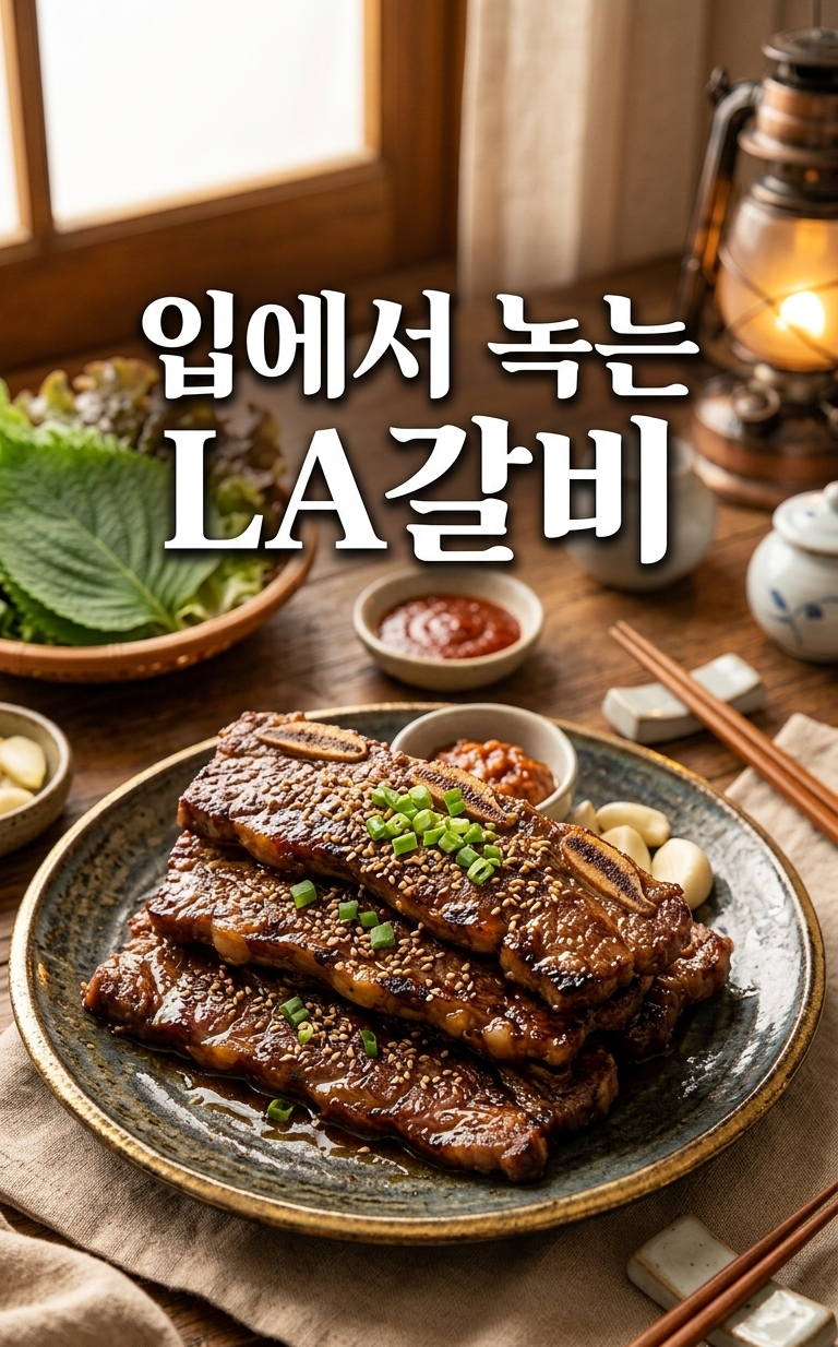 LA갈비 구이 양념장 황금비율 핏물빼기부터 연육 꿀팁까지