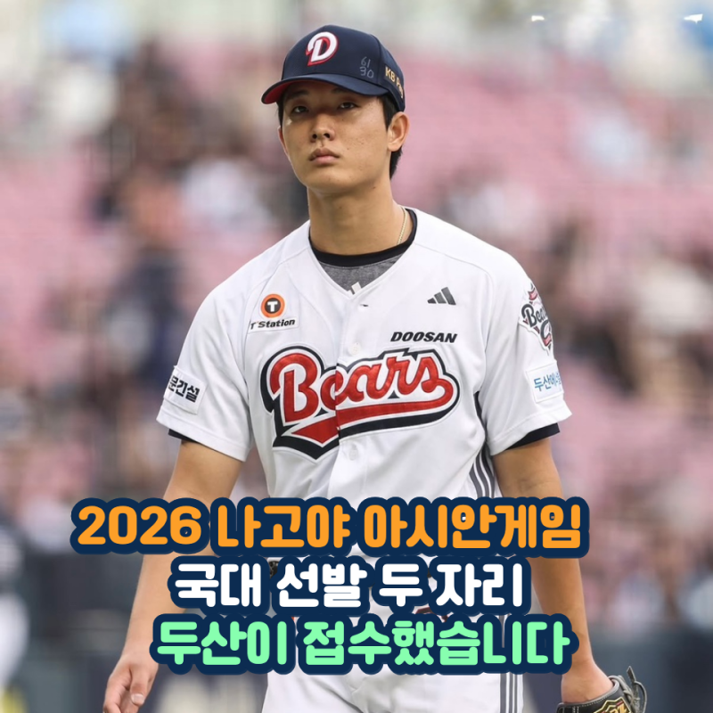 20살인데 벌써 14승이라고요? 두산 최민석 생애 첫 태극마크 선발 데뷔전 홍콩전 나선다