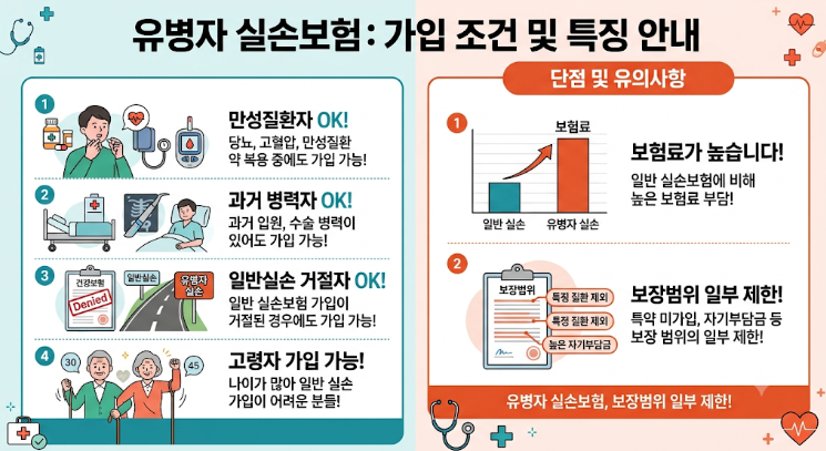 5세대 유병자 실비, 60대 부모님에게 안성맞춤!