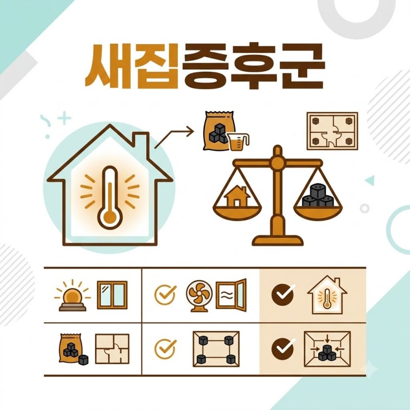 베이크아웃과 활성탄 숯 양 계산 기준 비교 및 차이
