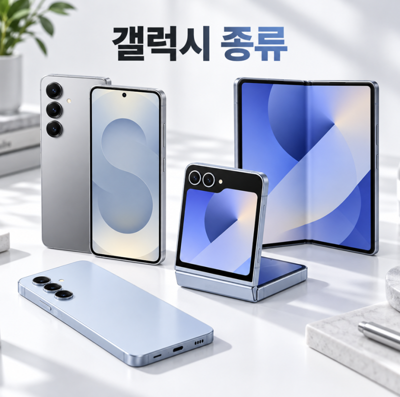 삼성폰 종류 가격비교 갤럭시 시리즈별 차이