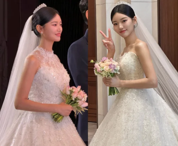 5급 공무원♥ 11기 순자, 유부녀 됐다, 버진로드서 달달 입맞춤