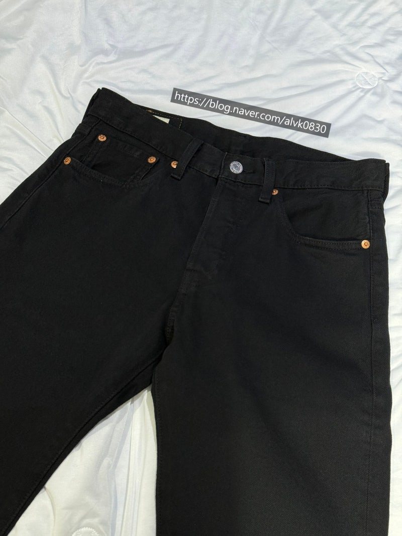 리바이스 501® Original Fit Men's Jeans_Black 005010165