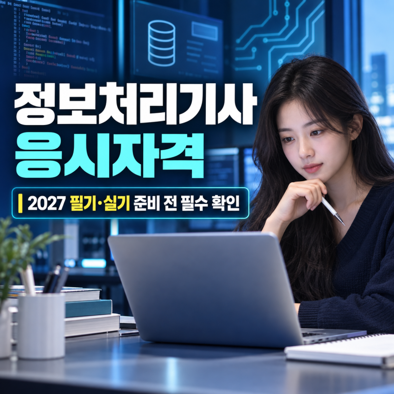 정보처리기사 응시자격, 2027 필기 실기 준비하기 전 확인해야될 요소