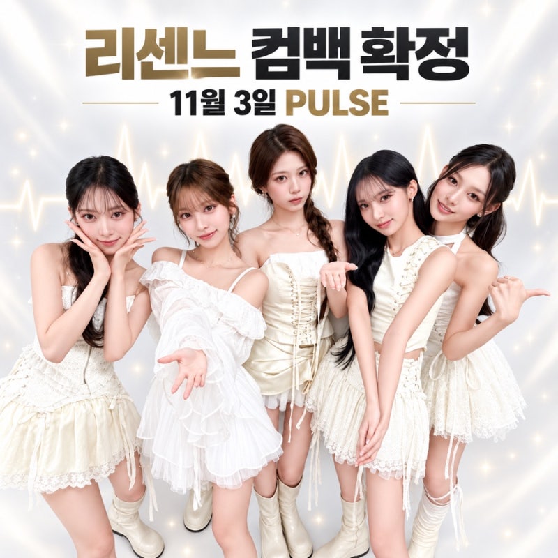 RESCENE 11月3日カムバック、ミニ4集「PULSE」発売情報まとめ