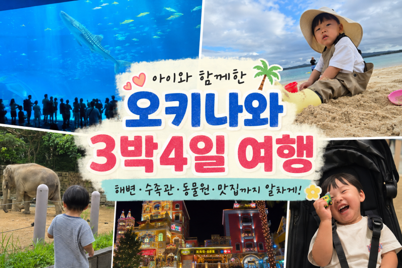 아이랑 오키나와 3박4일 자유여행｜11월 날씨·렌터카·숙소·경비까지 실제 후기