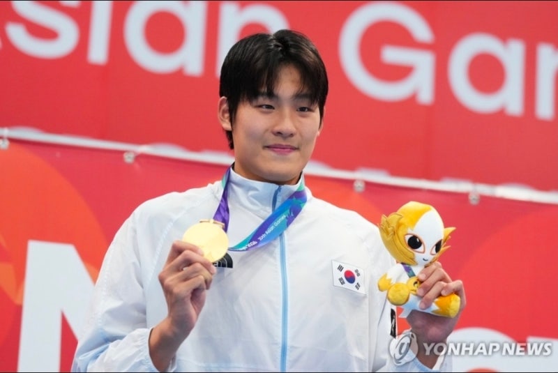김영범 21초66은 얼마나 빠른 기록일까? 아시안게임 자유형 50m 금메달과 두 번의 대회 신기록