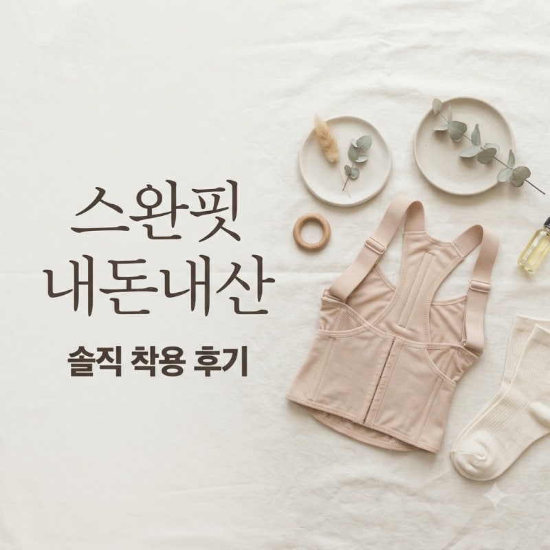 스완핏 내돈내산 직접 입어보니 생각했던 것과 달랐어요