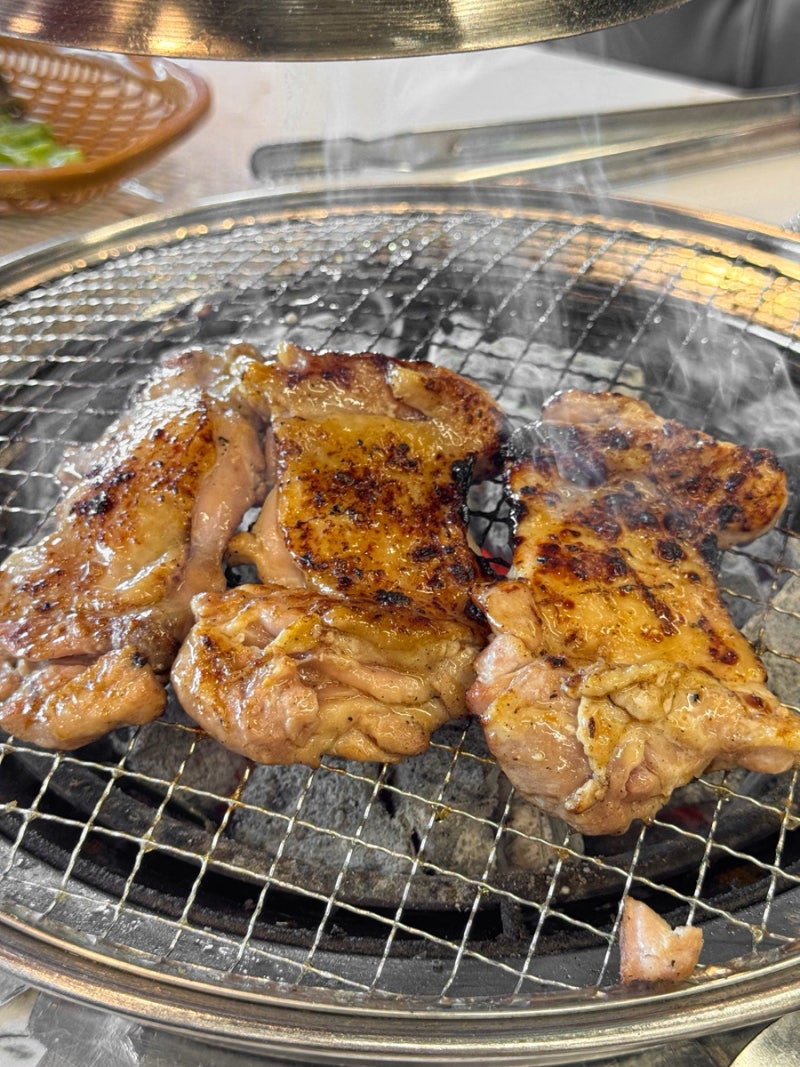 원주 맛집 광터막국수숯불닭갈비｜점심으로 소금·레몬간장 닭갈비에 들기름막국수까지
