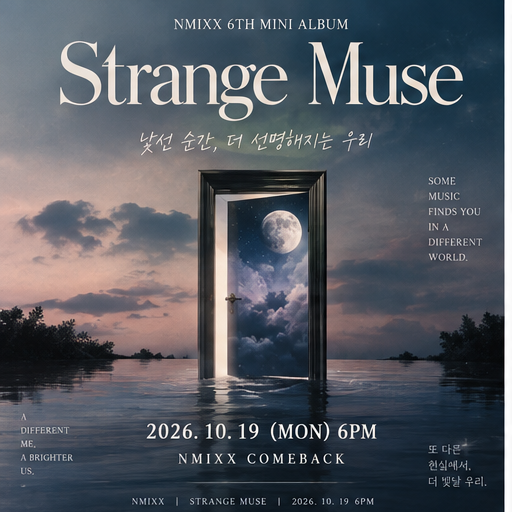 엔믹스 10월 19일 컴백! 미니 6집 Strange Muse 기대 포인트