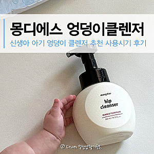 몽디에스 엉덩이클렌저 신생아 청결제 추천 필요 사용 시기