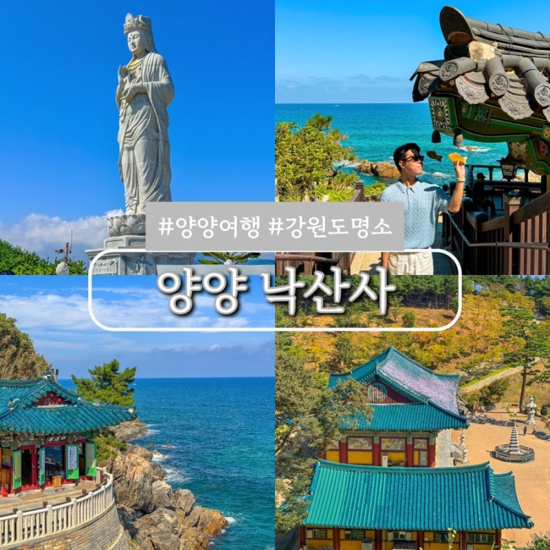 강원도 양양 낙산사 홍련암 의상대 포토스팟 카페 다래헌