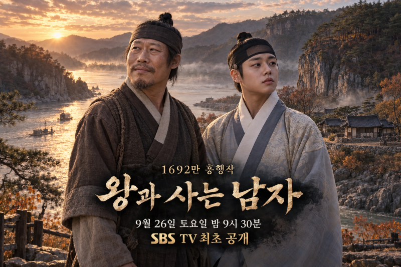 1692만 영화 ‘왕과 사는 남자’ 추석 TV 최초 공개…SBS 방송 시간·출연진·단종 실화 총정리