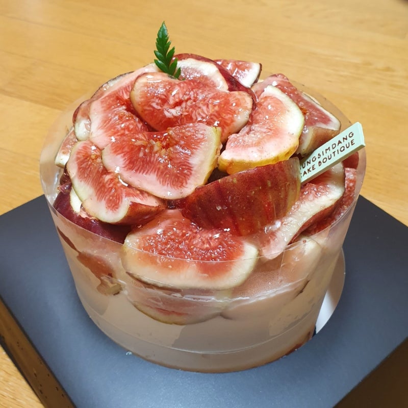 성심당 시루케익전문점 무화과시루 요거피치롤 후기