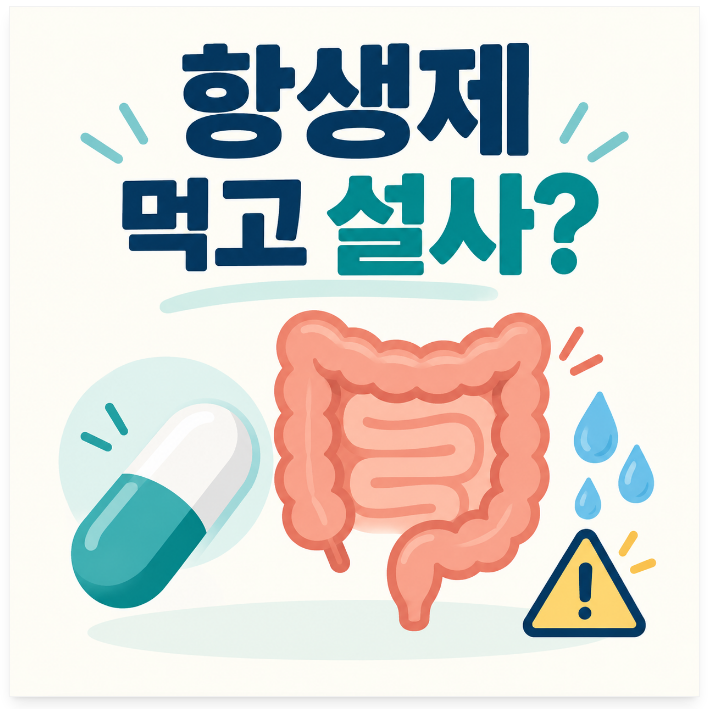 항생제 먹고 설사하는 이유, 그냥 부작용일까?