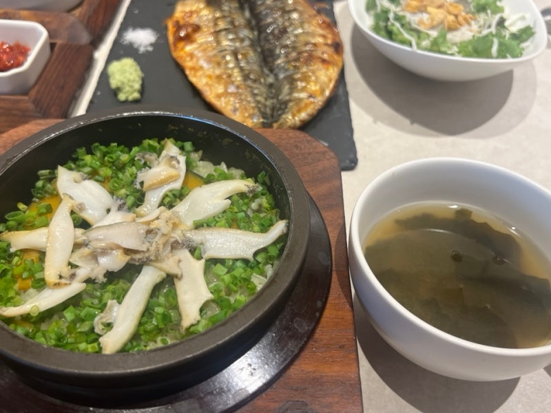 [경북] 경주 2박3일 가족여행, 복길 경주본점 4인 스페셜 세트 전복솥밥 고등어구이 전복구이