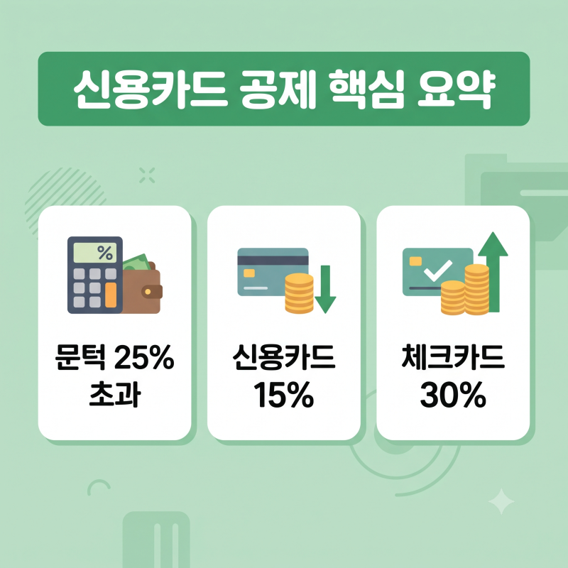 신용카드 소득공제 환급액 늘리는 법: 연말정산 모의계산 예시와 결제수단별 공제율 총정리