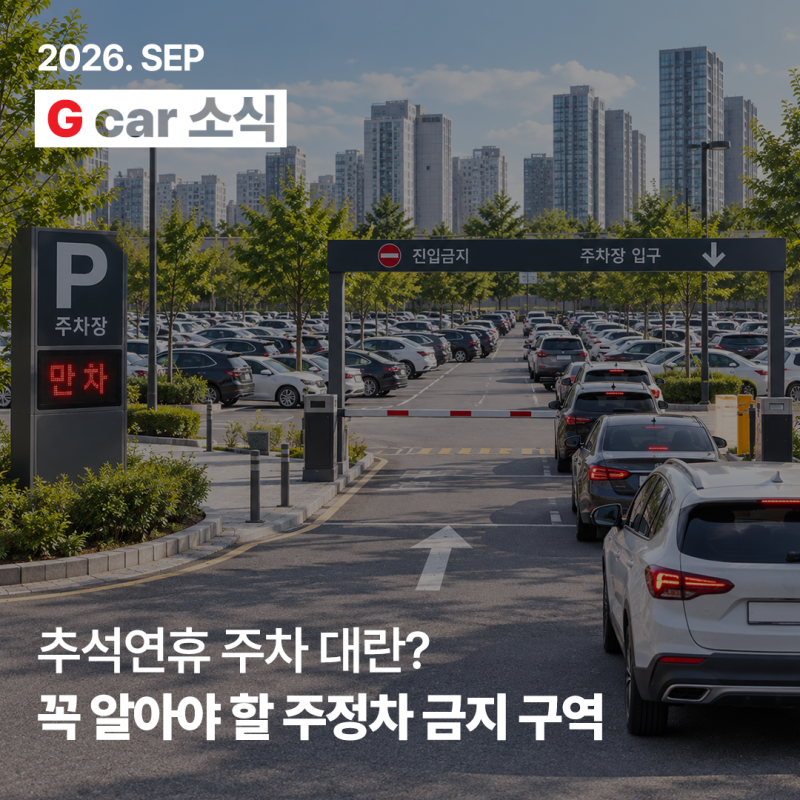 추석 주차 대란! 6대 주정차 금지구역 기준과 과태료 총정리