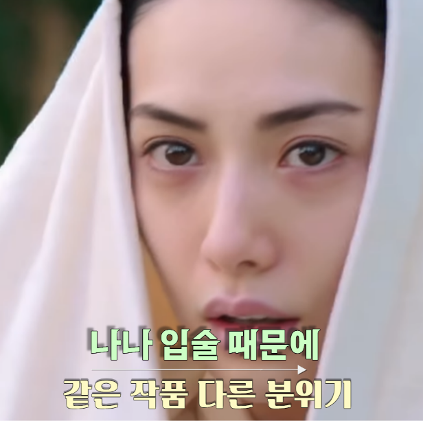 "넷플릭스 스캔들 나나 "사극 미인상이 아닌가? 입술 때문에 몰입도가?
