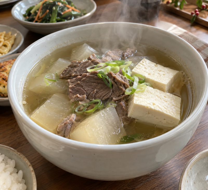 [추석] 기름기 둥둥 NO! 맑고 깊은 차례상 소고기 탕국 끓이는 법