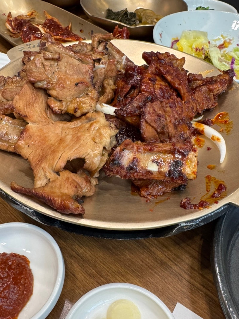 광주 남구 노대동 맛집 쌍교숯불갈비