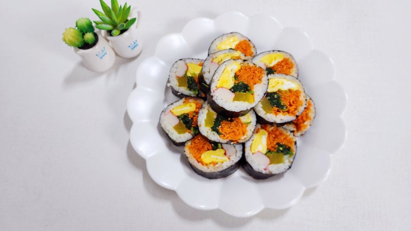 집김밥 당근라페 만들기 당근요리 레시피 오늘 저녁메뉴 추천 야채 김밥 만드는법