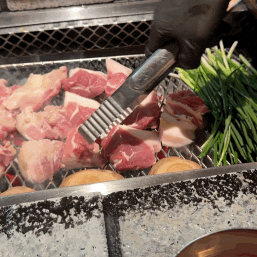 을지로맛집 산청숯불가든 주말 점심 웨이팅 캐치테이블 재래식소금구이 고추장양념구이 검....