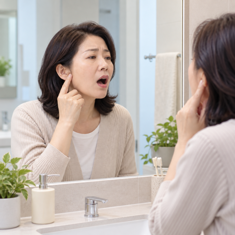 입 벌릴 때 턱에서 딱딱 소리가 나요, 아프지 않아도 턱관절 치료해야 할까요?
