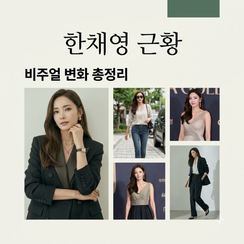 "알고 보니 메이크업 때문?" 40대 한채영 근황 공개 후 사진 한 장으로 말 나온 이유..