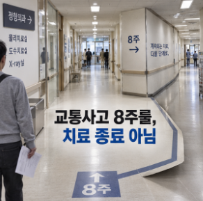 교통사고 8주룰 8주째 강제종료? 정부 설명은 정반대였다
