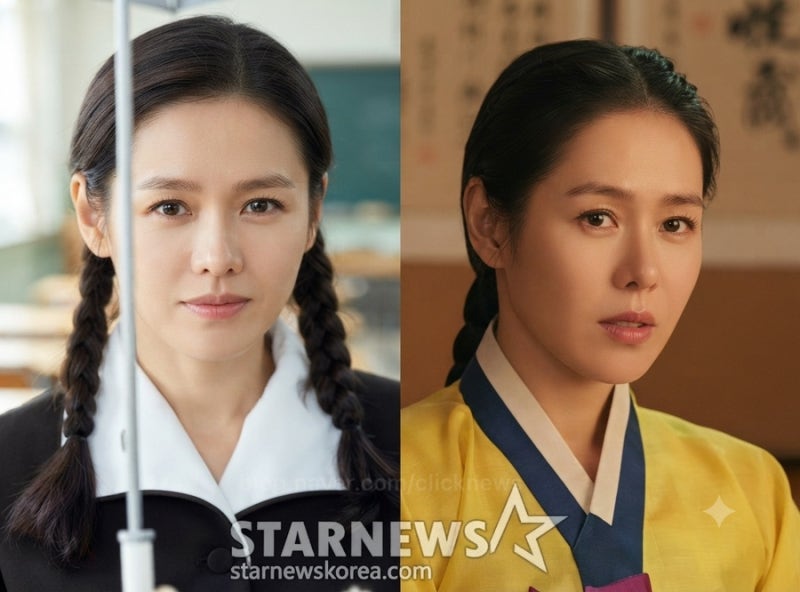 스캔들 손예진 CG 출연자도 전부 속인 10대시절 구현 얼굴 되살려내 촬영✔️