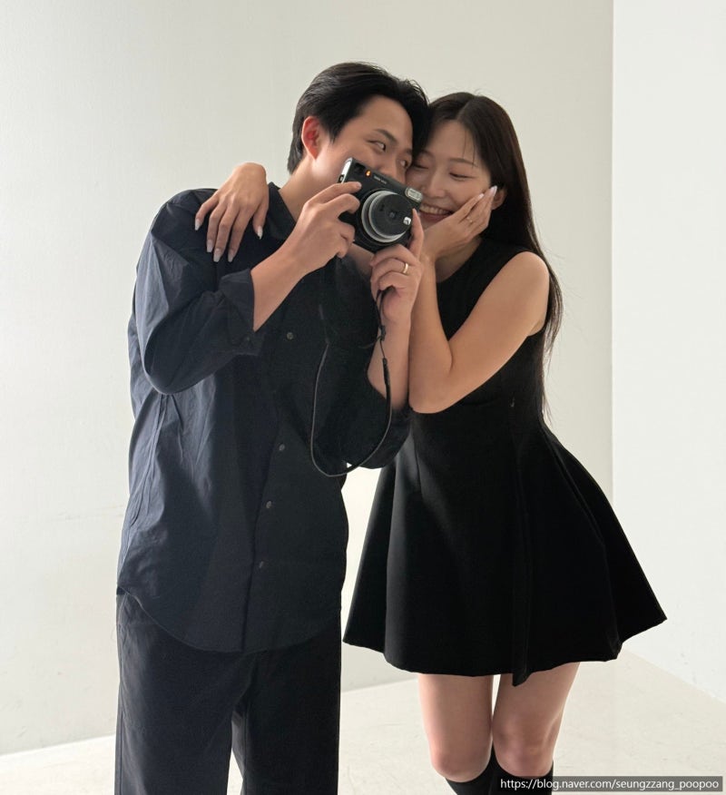 웨딩촬영 자유복 블랙 미니드레스, 베일즈 토플 미니원피스