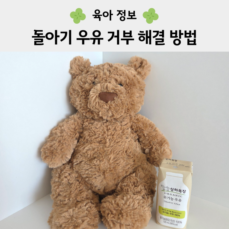 돌아기 우유 거부할 때 해결 방법 및 스케줄