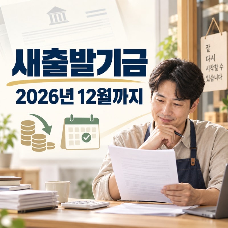 새출발기금 2026년 12월까지 신청, 부실차주·부실우려차주 차이는?