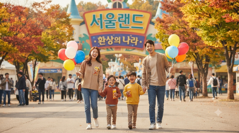 서울 근교 나들이 추천, 과천 서울랜드 파크이용권 최대 61% 할인 및 가을 축제 가이드