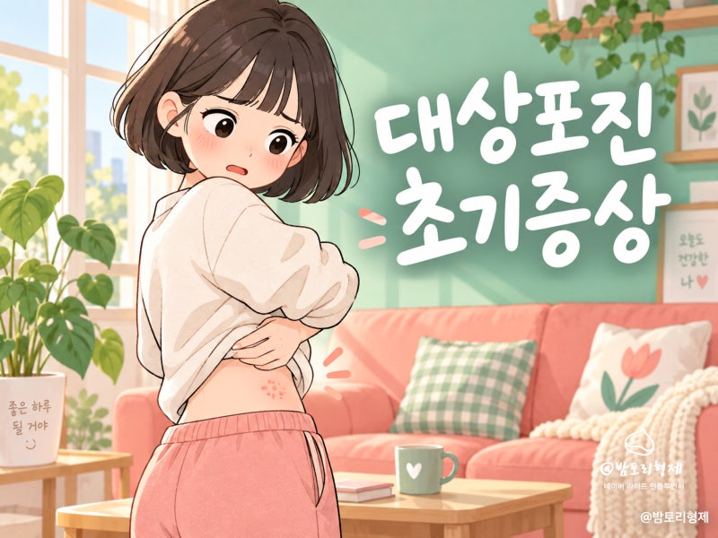 대상포진 초기증상, 몸이 보내는 신호 5가지