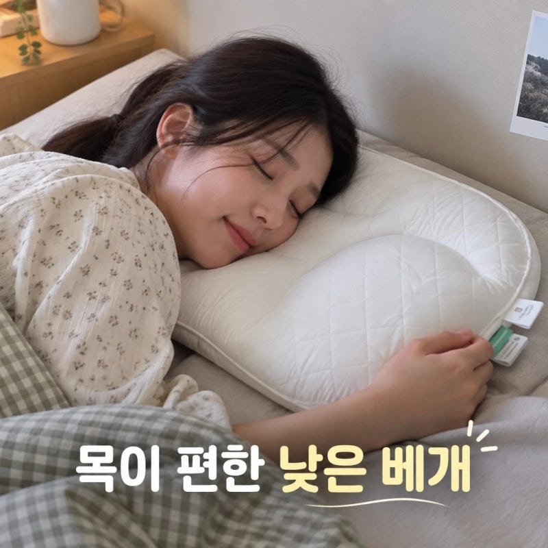 슬립앤슬립 아이유 깊은잠 베개 S 기능성 경추 낮은 베개 스펙 비교 총정리