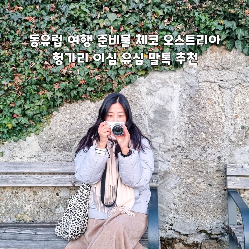동유럽 여행 준비물 체코 오스트리아 헝가리 이심 유심 말톡 추천