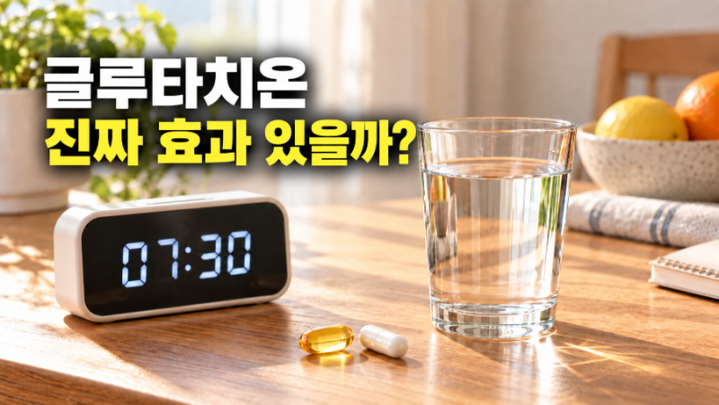 글루타치온 효능과 부작용 팩트체크! 실패 없는 선택기준 총정리