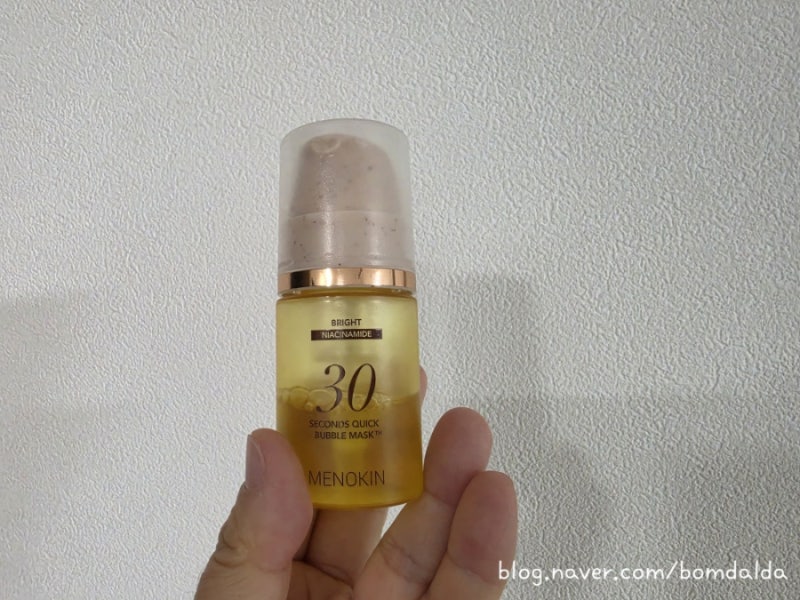 Park Bo-young's Bubble Pack: Menokin 30-Second Quick Bubble Mask Bright, Easy Application for a Radiant Glow