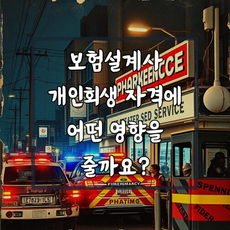 보험설계사인데 개인회생 신청 가능한지? 확실히 알아두기