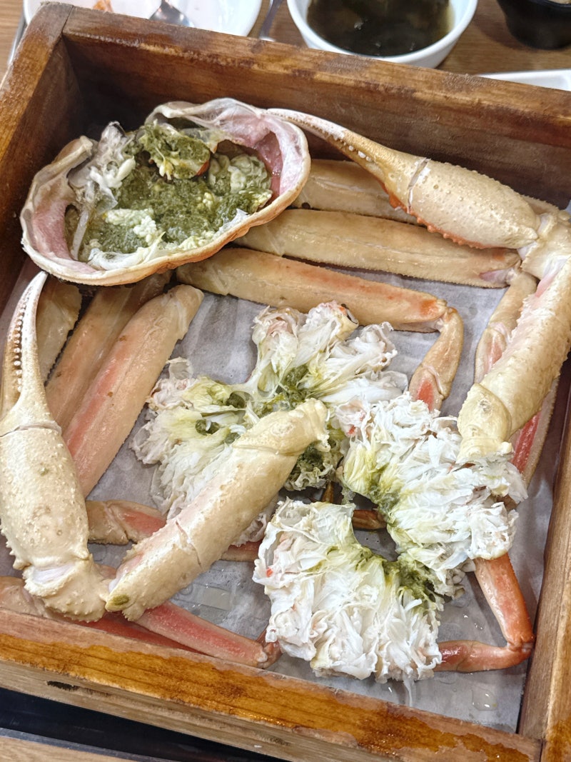 속초 대게 맛집 팔도대게찜 속초여행 저녁 대게 A세트 후기