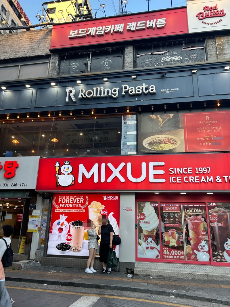 [수원역 데이트 맛집] 가성비 파스타 롤링파스타 수원역점