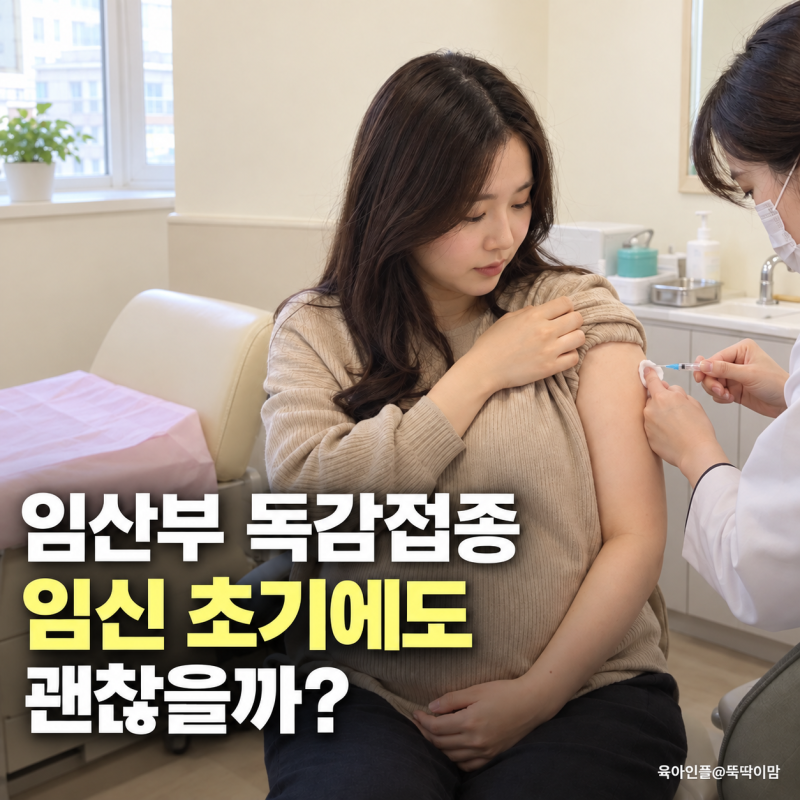 임산부독감예방접종 언제 맞을까? 임신 초기와 독감백신 종류