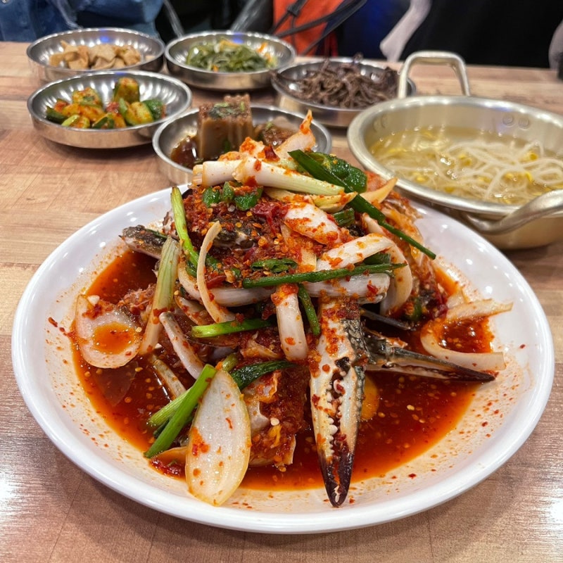 [수원/꽃게무침] 짱돌네