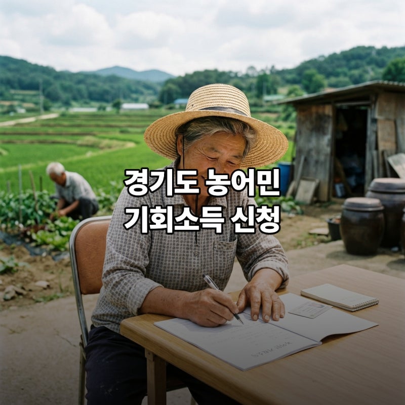 경기도 안성 군포 농어민기회소득 최대 30만원 청년 귀농어민 소급지원조건